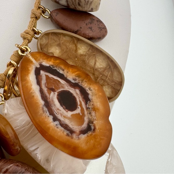 Chico's Earthy Tones Necklace - Picture 4 of 10